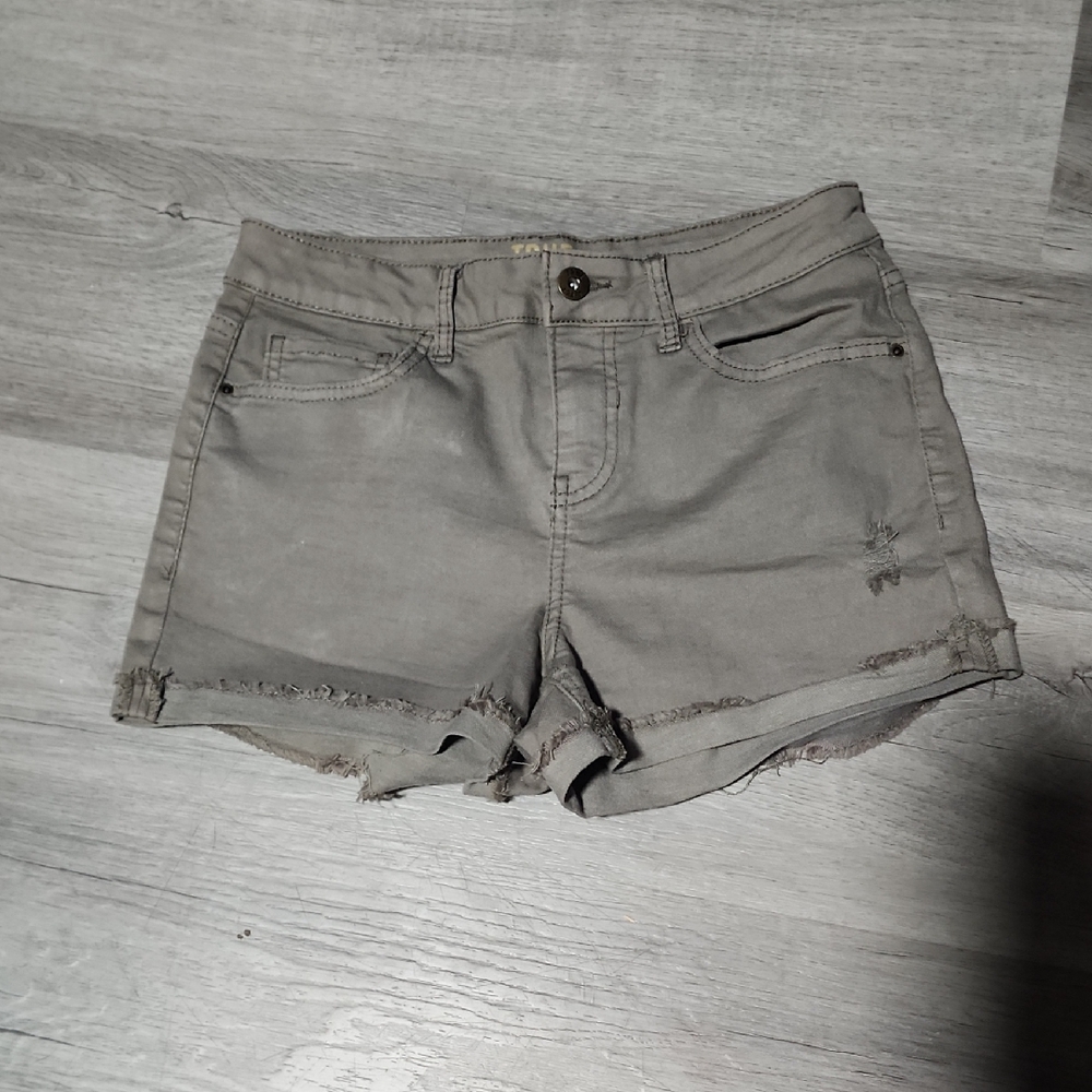 True Craft Gray Jean Shorts for Kids